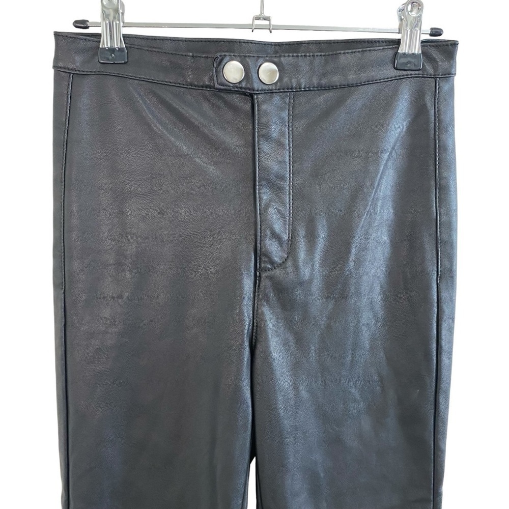 H&M Divided - Black Faux Leather Legging - M - China - Picture 2 of 9